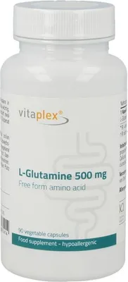 Produktbild von Vitaplex L-Glutamine 500 mg – 90 Kapseln