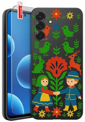 Produktbild von Hüllen für das Samsung A37 5G – Designs | Mattes Silikon-Case + 9H-Glas