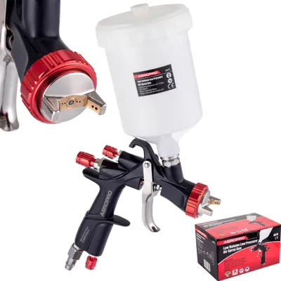 Produktbild von Lvlp-Lackierpistole, 1,5 Mm Düse, Oberer Tank, 600 Ml, Lackierung