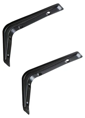 Produktbild von SOTECH Regalkonsole RK15 121 x 83 mm schwarz (2 Stück)