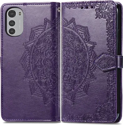 Produktbild von imoshion Mandala Klapphülle Motorola Moto E32 / E32s - Violett