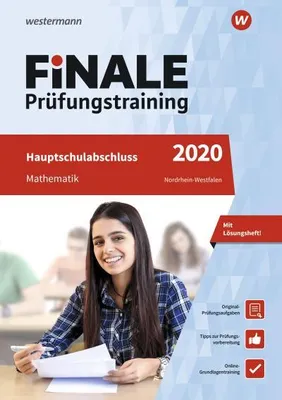Produktbild von FiNALE Prüfungstraining 2020 Hauptschulabschluss Nordrhein-Westfalen. Mathematik