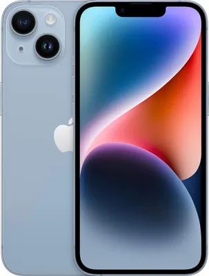 Produktbild von Apple iPhone 14 Blau 128 GB Dual Kamera Smartphone