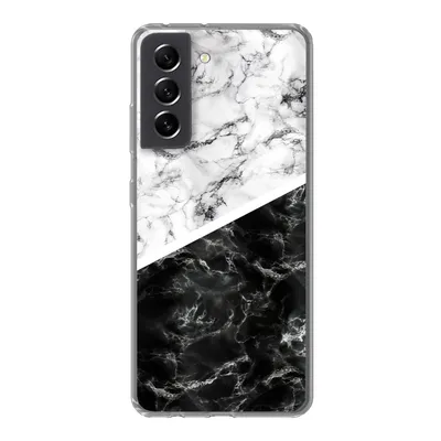 Produktbild von MuchoWow® Handyhülle Schutzhülle Hülle für Samsung Galaxy S21 FE Marmor - Chic - Collage Silikon Softcase Handy Hülle - Mobiltelefonhülle