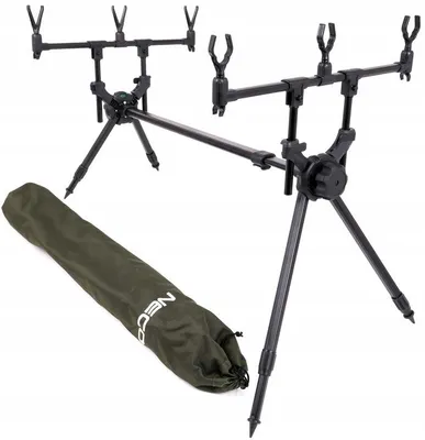 Zdjęcie produktu dla Stanowisko Karpiowe Rod Pod Saxcarp 90113 Na 3 Wędki + Pokrowiec