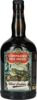 Produktbild von Compagnie des Indes WEST INDIES 8 Years Old Blended Rum 40% Vol. 0,7l