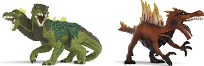 Produktbild von Schleich Eldrador Creatures Feuersaurier vs. Dschungelechse