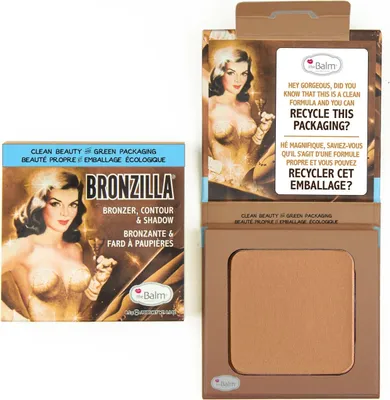 Produktbild von Matte Bronzepuder & Lidschatten Der Balm Bronzilla, 8,5g