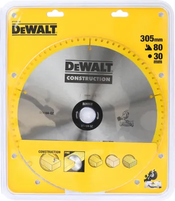 Image de Lame de scie circulaire DT1184 D.300mm perçage 30mm 80 dents WZ
