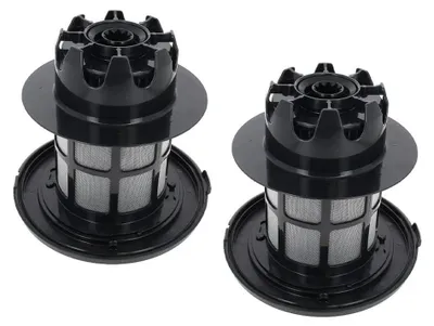 Zyklon-Lamellenfilter, 2er-Pack, kompatibel mit 00708278, schwarz