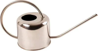 Produktbild von Stilvolle Gießkanne aus Edelstahl - 1 Liter - 18 x 36 x 13 cm