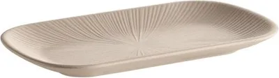 Produktbild von APS 85421 GN 1/4 Tablett NERO, Melamin, 26,5 x 16,2 cm, sand