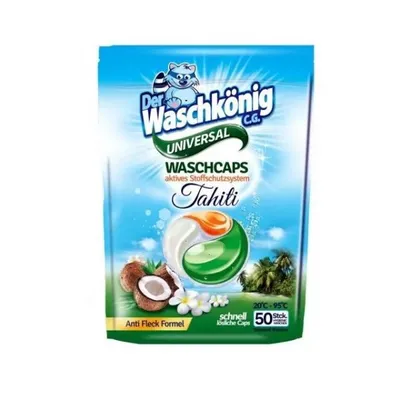 Produktbild von Der Waschkönig Kapseln Universal Tahiti A50