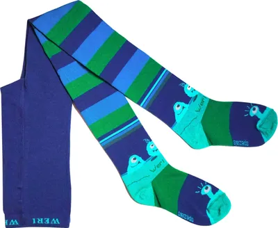Produktbild von Kinderstrumpfhosen aus Baumwolle UFO Jeans Größe 98-104