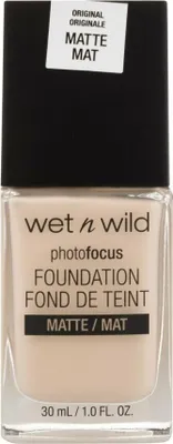 Obrázek produktu pro wet n wild Photo Focus, Lhev, Tekutina, Univerzln ple, Proti lesku, Zmatujc, Vyhlazujc, Lehk, Tepl