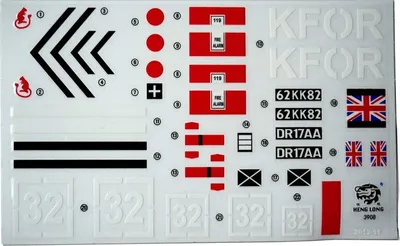 Produktbild von Torro Aufkleber/Decals Panzer Challanger 2 1229902022