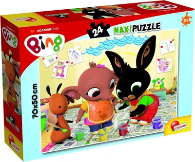 Productafbeelding van Bing Puzzel Maxi 24 - Kunstavontuur!