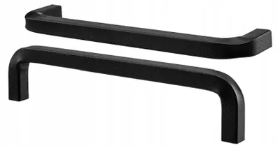 Produktbild von IKEA BORGHAMN Möbelgriff Schwarz 2 Stück im Set