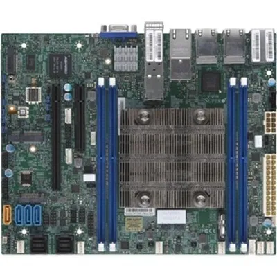Produktbild von Supermicro Mainboard X11SDV-8C-TP8F flex-ATX Xeon D-2146NT (8C/16T) 2.3 GHz Bulk