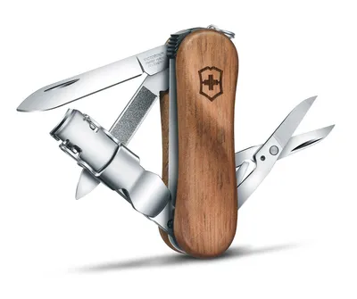 Image de Victorinox Nail Clip Wood 580 Outil de soin des ongles - Bois de noyer
