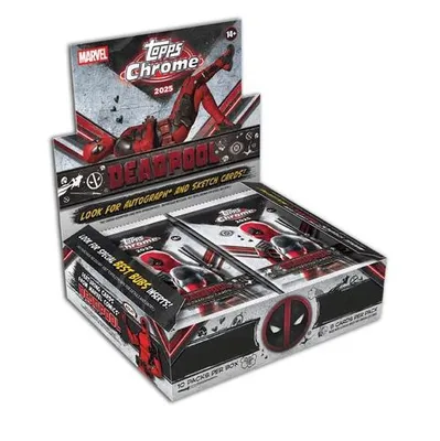 Produktbild von 2025 Topps Marvel Deadpool Chrome Hobby Box