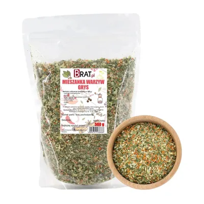 Obrázek produktu pro Zeleninová směs s krupicí 500g Brat.pl