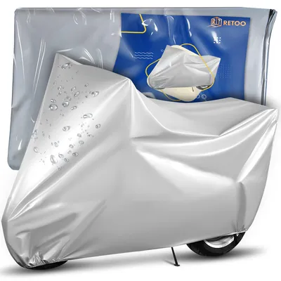 Image de Housse de protection imperméable pour moto - Protection contre les intempéries