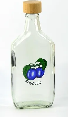 Zdjęcie produktu dla Szklana butelka 500ml BACKSTEIN z pokrywką