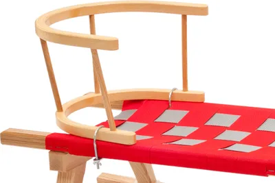 Produktbild von Kathrein starre Kinderlehne mit Klammern Schlitten