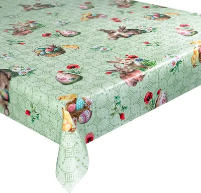 Obrázok produktu pre Olejová utierka Olejová utierka Umývateľná vodotesná záhradná utierka Florista WL 01747-02 140x140 cm