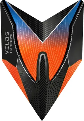 Produktbild von Harrows - Dart Flights "100 Micron Velos" RD3187 (Einheitsgröße) (Orange)