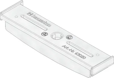 Produktbild von Hauraton Dachfix Resist Knebel Kunststoff silberfarben