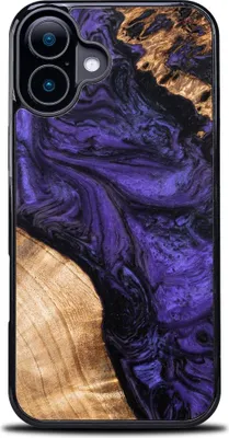 Immagine prodotto di Custodia in legno per iPhone 17, Bewood Unique Violet