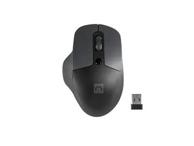 Image de Souris sans fil Natec Genesis Blackbird noir 1600 dpi