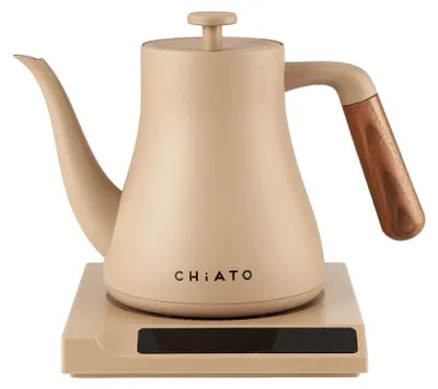 Produktbild von CHiATO flowPLAY Classic Elektrischer Wasserkocher, 0.6 l - Beige