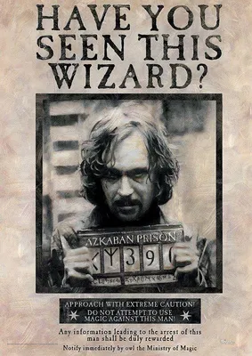 Produktbild von Wanted Sirius Black Maxi Poster - Harry Potter