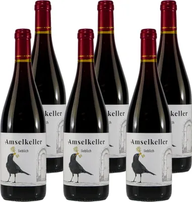 Image de Amselkeller vin rouge -doux- (6 x 0,75L)