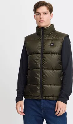 Produktbild von Blend BHVest Herren Weste Steppweste Outdoor Weste mit Reißverschlusstaschen Stehkragen Regular fit