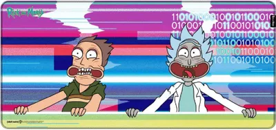 Zdjęcie produktu dla Podkładka Rick and Morty - Glitched