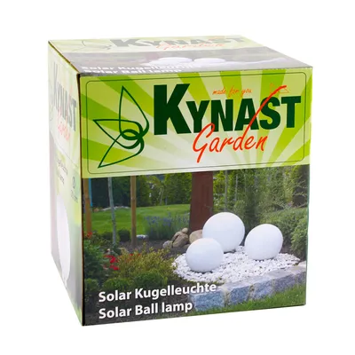Image de Kynast Garden LED Lampe boule solaire de jardin avec piquet de terre 20cm