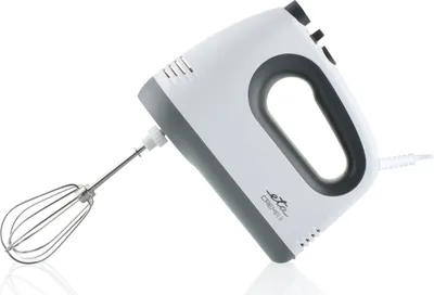 Produktbild von ETA Handmixer Crema II mit Schüssel I Schlagen, Kneten I 400 W I 5 Geschwindigkeitsstufen I Turbo Taste I 3,6 L Rotationsschüssel I 2x Rührbesen