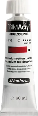 Produktbild von Kadmiumrotton dunkel 60ml - PRIMAcryl Acrylfarbe Schmincke 13 346 011