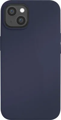 Produktbild von Jaym, Premium Silikonhülle Mikrofaser Apple iPhone 13 Mini, Blau