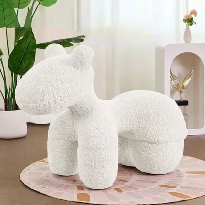 Produktbild von Cartoon-Hocker, Kindersofa-Hocker, Tierhocker, Wohnzimmer-Dekohocker, 85×45×67 cm  /XM67SFD/