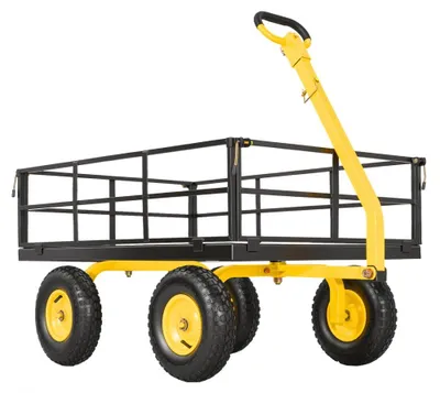 Productafbeelding van Plateauwagen 544 Kg Draagvermogen - 1100 X 750 X 310 Mm - Q235 Staal