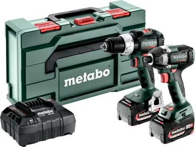 Image de Metabo Combo Set 2.8.8 18V Akku-Maschinen im Set 18V Maschinenset in metaBOX