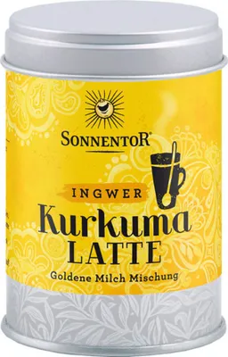 Obrázok produktu pre Kurkumový latté – zázvor, 60 g, balenie 2 ks
