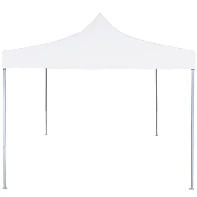 Immagine prodotto di Gazebo Professionale Pieghevole 3x3m Acciaio Bianco