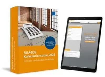 Immagine prodotto di SIRADOS Kalkulationsatlas Altbau 2026