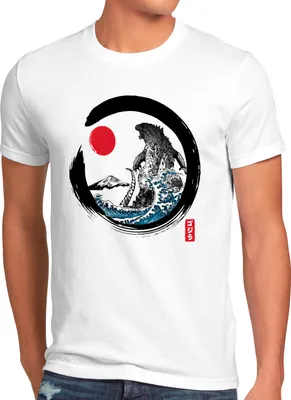 Produktbild von style3 Inked Gojira Herren T-Shirt japan monster nipon tokio tokyo